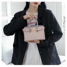 Load image into Gallery viewer, Inspired Berkin Bag Pink Bi Color Togo Top Grain Leather Handbag | Automatic 20% OFF at Checkout