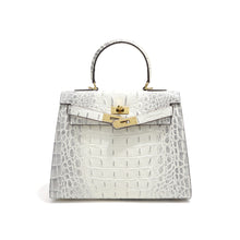 Load image into Gallery viewer, Crocodile Embossed Leather Inspired Kelli Bag