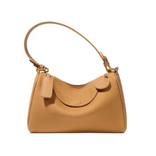 Load image into Gallery viewer, Top Grain Leather Pillow Bag Woman Shoulder Bag