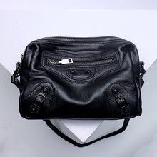 Load image into Gallery viewer, Top Grain Leather Inspired Le City Bag Ladies Zipper Handbag