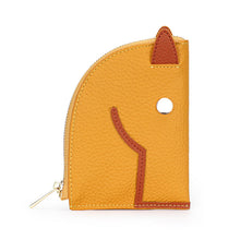 Load image into Gallery viewer, Top Grain Leather Inspired Paddock Coin Purse Girls Wallet