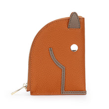 Load image into Gallery viewer, Top Grain Leather Inspired Paddock Coin Purse Girls Wallet