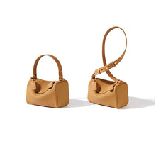 Load image into Gallery viewer, Top Grain Leather Pillow Bag Woman Shoulder Bag