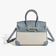 Load image into Gallery viewer, Inspired Berkin Bag Canvas & Togo Leather Handbags | Automatic 20% OFF at Checkout