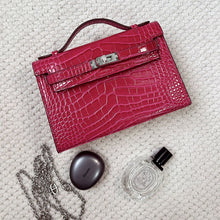 Load image into Gallery viewer, Top Grain Leather Inspired Kelli Clutch Bag