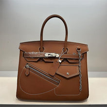 Load image into Gallery viewer, Limited Edition Rock Berkin 30 Top Grain Leather Evercolor Unisex Bag