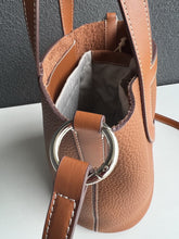Load image into Gallery viewer, Soft Leather Pig Nose Bucket Bag Woman Tote Bag