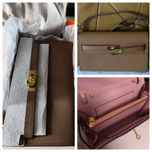 画像をギャラリービューアに読み込む, Leather Kelli to Go Long Wallet Girls Clutch Bag Luxury Shoulder Bag