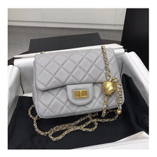Load image into Gallery viewer, Chain Bag Texture Lamb Leather Bag Women Sling Crossbody Bag