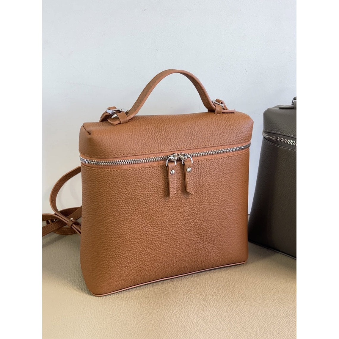 HANDSEWGIFT Top Grain Leather Inspired LP Backpack DIY Kits