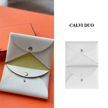 Load image into Gallery viewer, Luxury Small Leather Goods | DIY Handmade Calvi Duo Card Holder - POPSEWING®