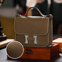 Load image into Gallery viewer, HANDSEWGIFT Leather Square Tofu Crossbody Konstance Bag DIY Kit