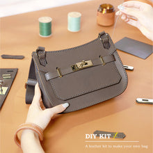 Load image into Gallery viewer, DIY Leather Bag Kit | How to Make a Leather Purse - POPSEWING®
