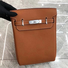 Load image into Gallery viewer, Top Grain Leather Inspired Unisex Crossbody Backpack