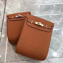 Load image into Gallery viewer, Top Grain Leather Inspired Unisex Crossbody Backpack