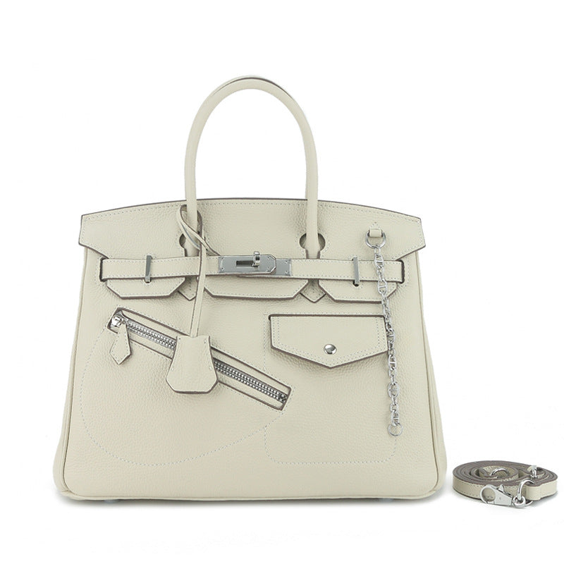 Limited Edition HAC Rock Berkin Top Grain Leather Evercolor Unisex Bag