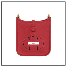 Load image into Gallery viewer, HANDSEWGIFT Full Grain Leather Mini Eveline Bag DIY Kit