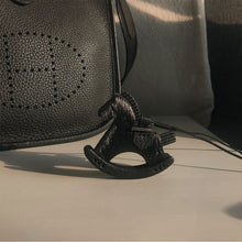 Load image into Gallery viewer, All Black Little Horse Pendant Accessories | Leather Bag Charms - POPSEWING®