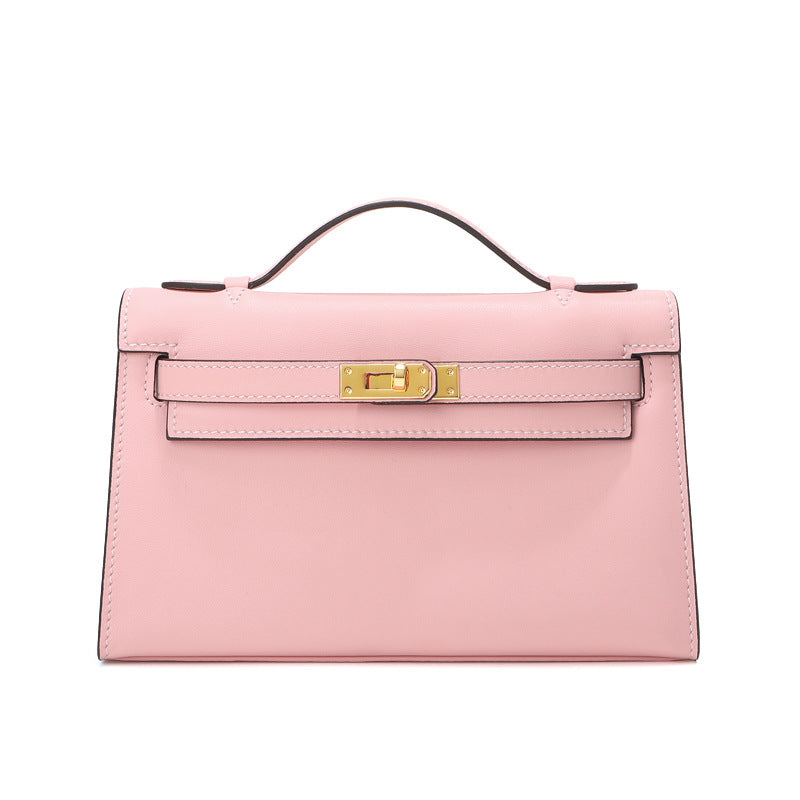 Swift Leather Handbag Pochette Woman Shoulder Bag