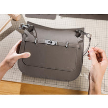 Load image into Gallery viewer, HANDSEWGIFT Top Grain Leather Jypsiere Crossbody Bag DIY Kit
