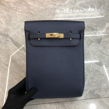 Load image into Gallery viewer, Top Grain Leather Inspired Unisex Crossbody Backpack