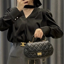Load image into Gallery viewer, Sheep Leather Inspired Cute Flap Handbag