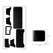 画像をギャラリービューアに読み込む, Black Leather Wallet | Leather Patterns to Make Your Own Wallet - POPSEWING®