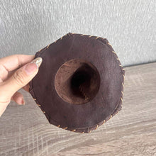 Load image into Gallery viewer, HANDSEWGIFT Vegetable Tanned Leather Magic Hat Pendant DIY Kit