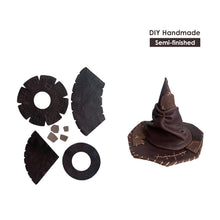 Load image into Gallery viewer, Leather crafting kit | A DIY leather kit to make a magic hat pendant