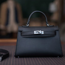 Load image into Gallery viewer, HANDSEWGIFT Top Grain Leather Inspired Sellier Kylie Bag DIY Kit