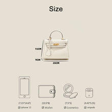 画像をギャラリービューアに読み込む, Top Grain Leather Inspired Mini Kelli Bag Handbags for Women