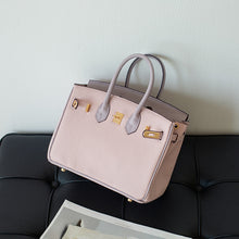 Load image into Gallery viewer, Inspired Berkin Bag Pink Bi Color Togo Top Grain Leather Handbag | Automatic 20% OFF at Checkout