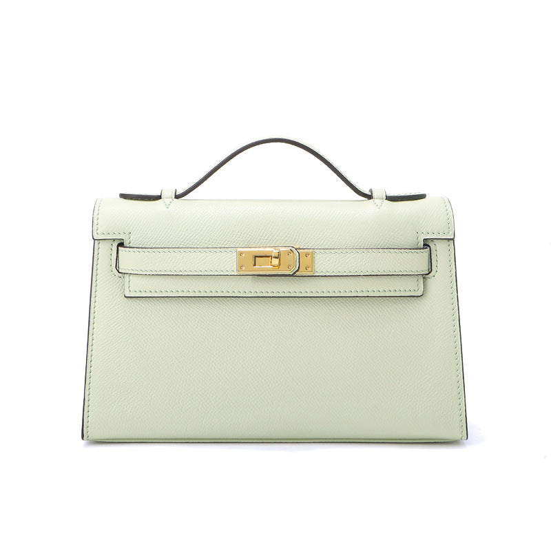 Epsom Leather Handbag Pochette Woman Shoulder Bag New Colors