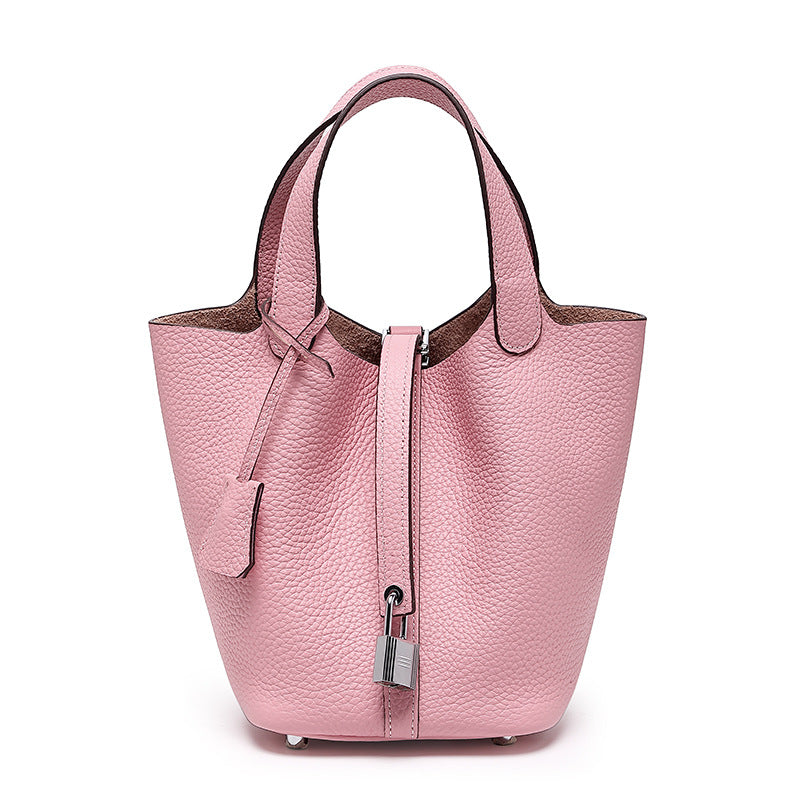 Top Grain Leather Inspired Pictin Tote Bag New Colors