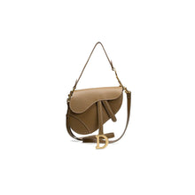Load image into Gallery viewer, Tan Saddle Bag with big D Style DIY Kit | POPSEWING