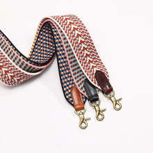 Load image into Gallery viewer, Handmade Webbing Straps with Hooks Crossbody Bag Straps