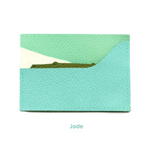 Load image into Gallery viewer, DIY leather craft at home | Homemade DIY gift card holder | How to make a slim wallet/card holder in leather | POPSEWING™