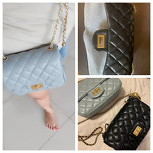 Load image into Gallery viewer, Chain Bag Texture Lamb Leather Bag Women Sling Crossbody Bag