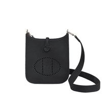Load image into Gallery viewer, Inspired Black Evelyne Bag | Genuine Leather Luxury Bag