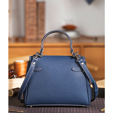 Load image into Gallery viewer, POPSEWING™ Handmade Leather Kelly Bag DIY Kit | Deep Ocean