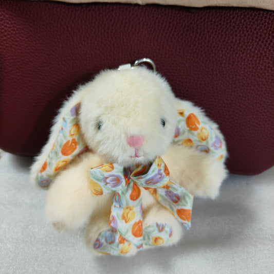 Bow Tie Baby Bunny Bag Charm - Easter Mystery Gift