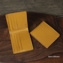 Load image into Gallery viewer, DIY Leather Wallet Kit | Sew Up Your Own Minimalist Card Wallet - POPSEWING™ DIY Leathercrafts