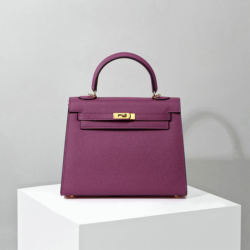 Inspired Kelli Bag Leather Handbag New Colors, 4 Sizes