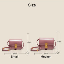 Load image into Gallery viewer, Inspired Box Bag Satchel Bag Woman Shoulder Bag