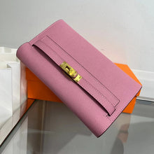 画像をギャラリービューアに読み込む, Leather Kelli to Go Long Wallet Girls Clutch Bag Luxury Shoulder Bag