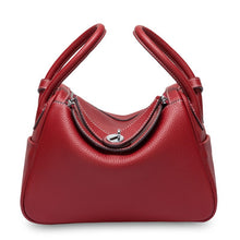 Load image into Gallery viewer, Top Grain Leather Inspired Lindi Bag Silver Hardware 20 Colors