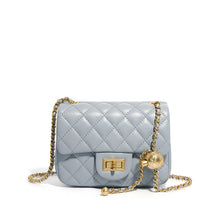 Load image into Gallery viewer, Chain Bag Texture Lamb Leather Bag Women Sling Crossbody Bag