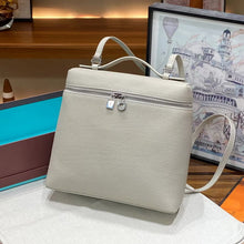 Load image into Gallery viewer, Top Grain Leather Inspired Extra Pocket Backpack LP 23.5 Bag