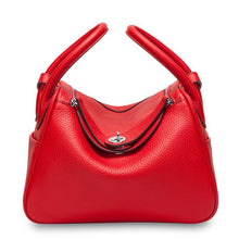 Load image into Gallery viewer, Top Grain Leather Inspired Lindi Bag Silver Hardware 20 Colors
