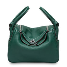 Load image into Gallery viewer, Top Grain Leather Inspired Lindi Bag Silver Hardware 20 Colors